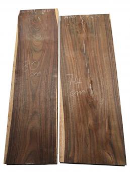 Palisander Holz ostindisch Sonokeling 80x22-23cm x 36-39mm 