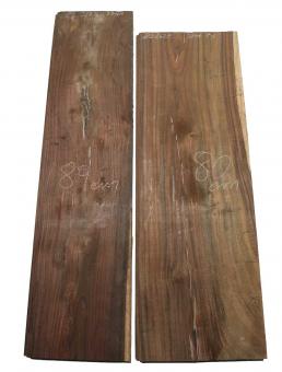 Palisander Holz ostindisch Sonokeling 89x22-23cm x 37-41mm 