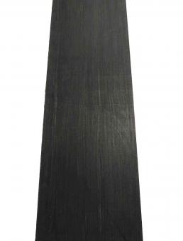 Black SaRaiFo schwarzes Holz Ebenholz Ersatz 125x21,5cm x 26mm 