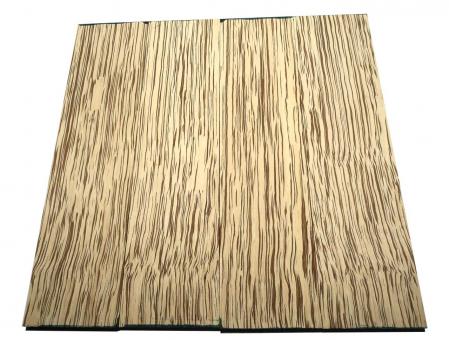 Zebrano Holz SaRaiFo Zebrawood 83x21,5cm x 26mm 
