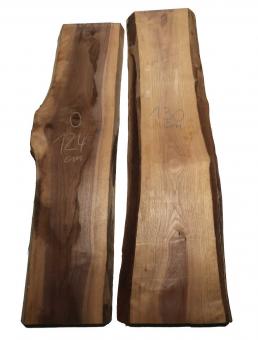 Nussbaumholz Walnussholz Nussholz 130x33-34cm x 45-47mm 