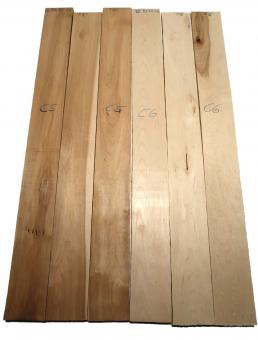 3x Ahornholz Ahorn Maple Holz Brett 92x9,5cm x 23mm C6 