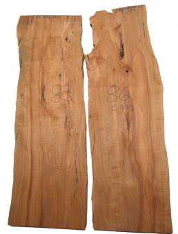 Apfelbaum Holz rustikales wildes Epoxid Holz 86x23-28cm x 23mm 