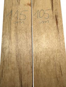 Black Limba Holz Tonholz Ofram 115x21,5cm x 49mm 