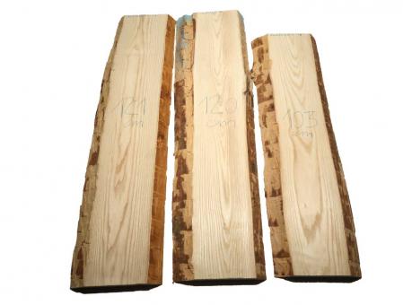 Eschenholz Brett Esche Holz Bohle 120x29-33cm x 46mm 