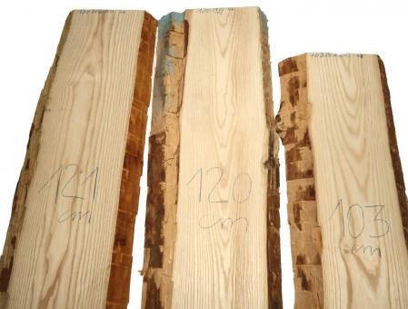 Eschenholz Brett Esche Holz Bohle 121x28-30cm x 46mm 