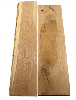 Eichenholz Brett Eiche Holz rustikal 105x24cm x 45mm 