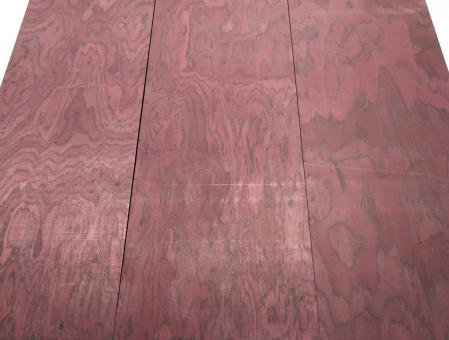 1x Amaranto Holz SaRaiFo Purpleheart 83x21,5cm x 51mm 