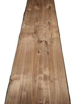 Walnuss Furnier Nussbaum Nussholz rustikal 250x30-32cm 