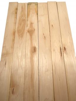 3x Ahornholz Ahorn Holz Brett 90x14cm x 24mm #T5 