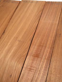 2x Tigerwood Boire Holz Amouk schlicht 58x11,5cm x 47mm #T3 