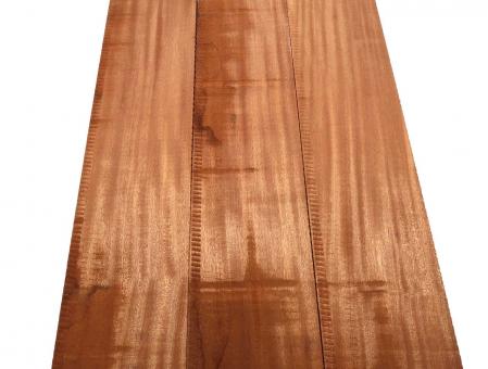 1x Mahagoni Holz Brett schlicht 119x25cm x 49mm 