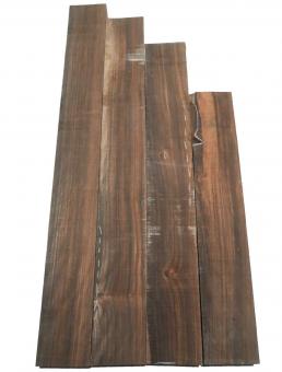 1x Makassar Holz Ebenholz Macassar 77x10,5-11cm x 50mm #77 