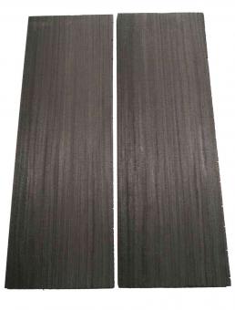 1x Mooreiche SaRaiFo schwarzes Holz 62x22cm x 60mm 