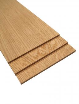 3x Eichen Holz dünne Brettchen Anleimer 122x13cm x 4,2mm 